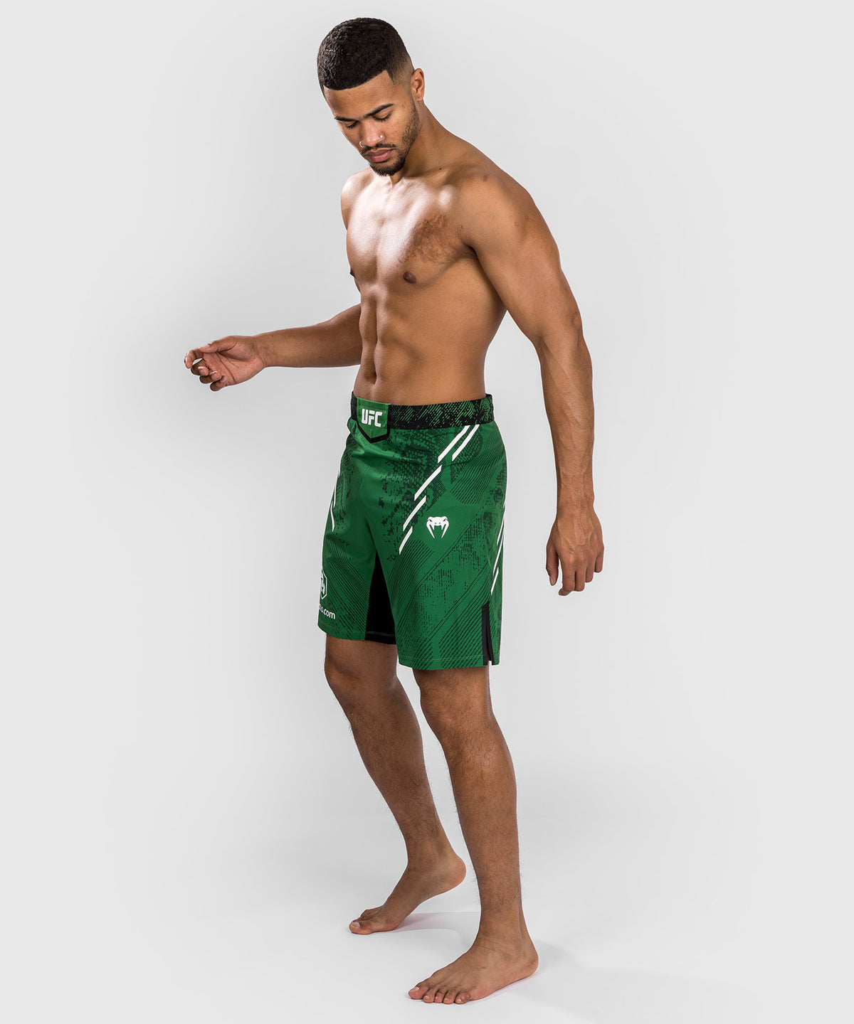 Shorts de combat Coupe longue pour Hommes UFC Adrenaline by Venum Authentic Fight Night - Vert
