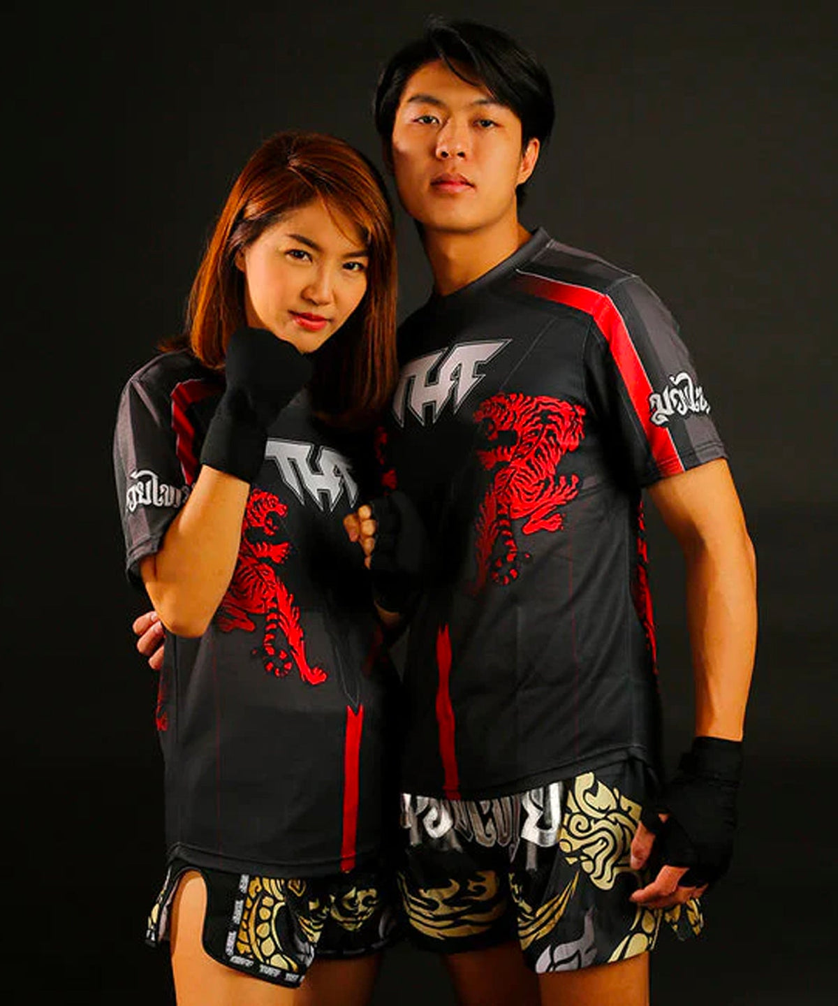 Tuff Double Tiger T-shirt - Black