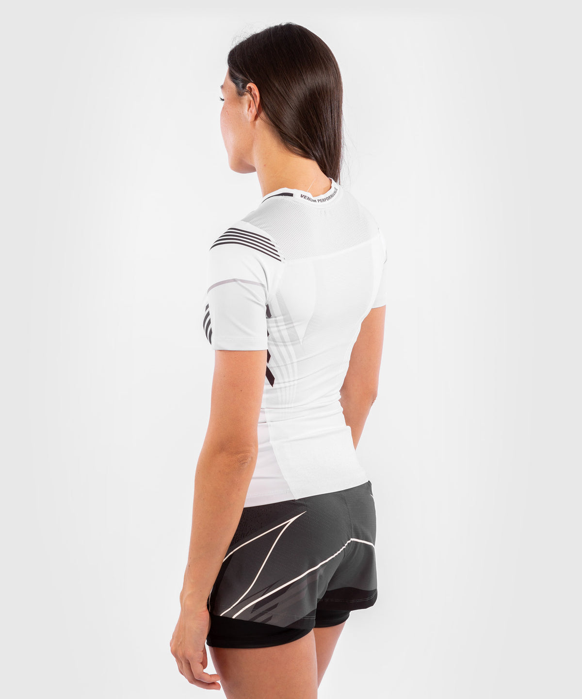 T-shirt de compression Femme UFC Venum Authentic Fight Night - Blanc