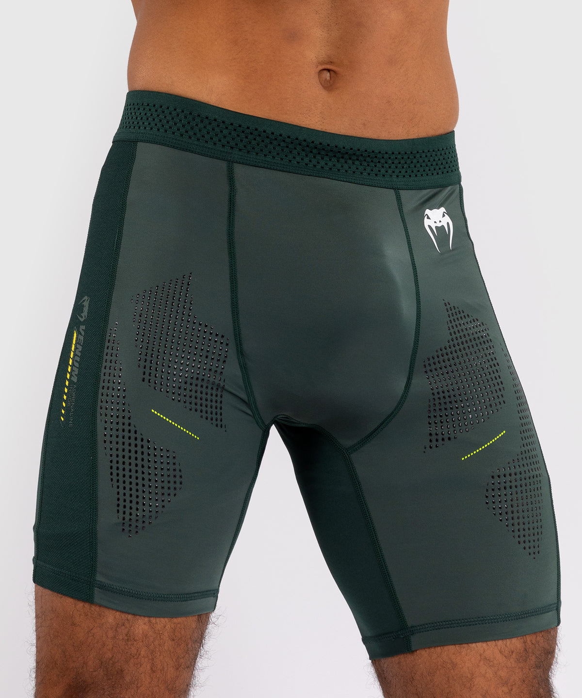 Venum Technical 3.0 Pantaloncini a compressione - Verde Foresta