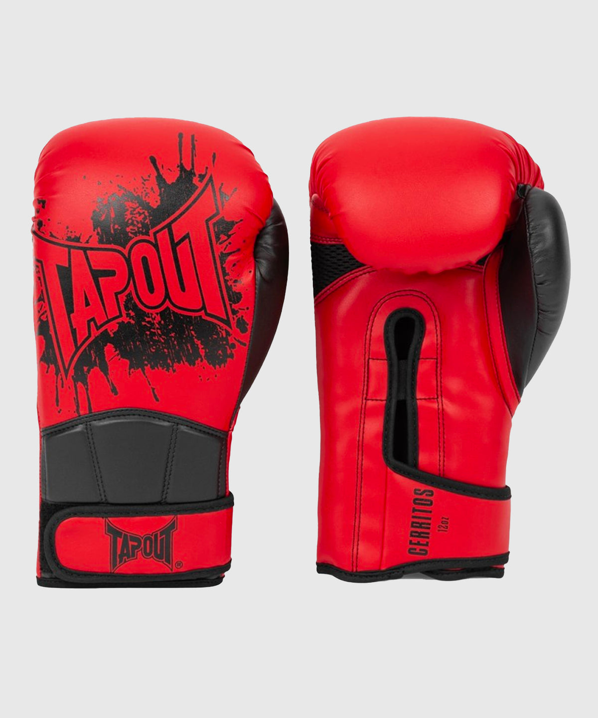 Tapout Cerritos Boxing Gloves - Red/Black