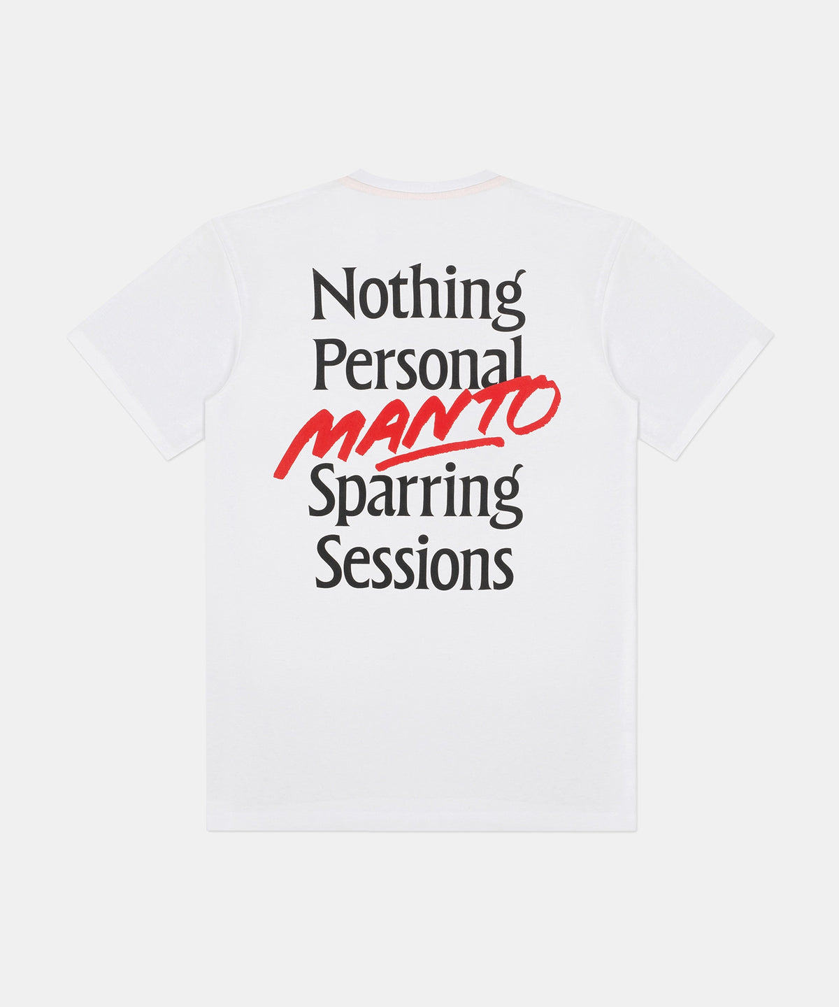 Manto Nothing Personal Maglietta da Allenamento - Bianco