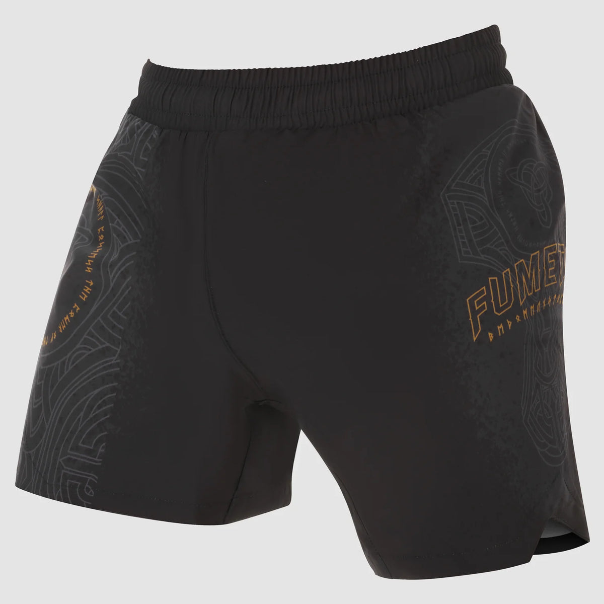 Fumetsu Mjolnir V-Lite Fightshorts - Negro/Bronce
