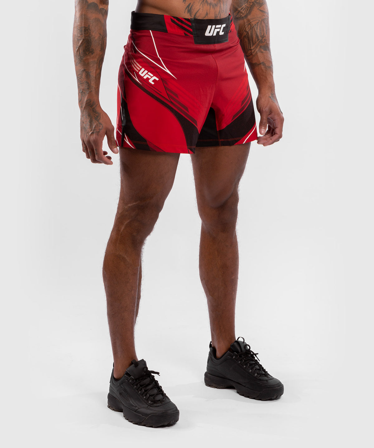 UFC Venum Authentic Fight Night Herren Shorts - Short Fit - Rot
