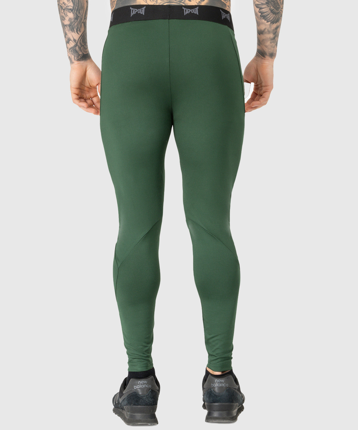 Leggings Tapout Training - Vert/Noir
