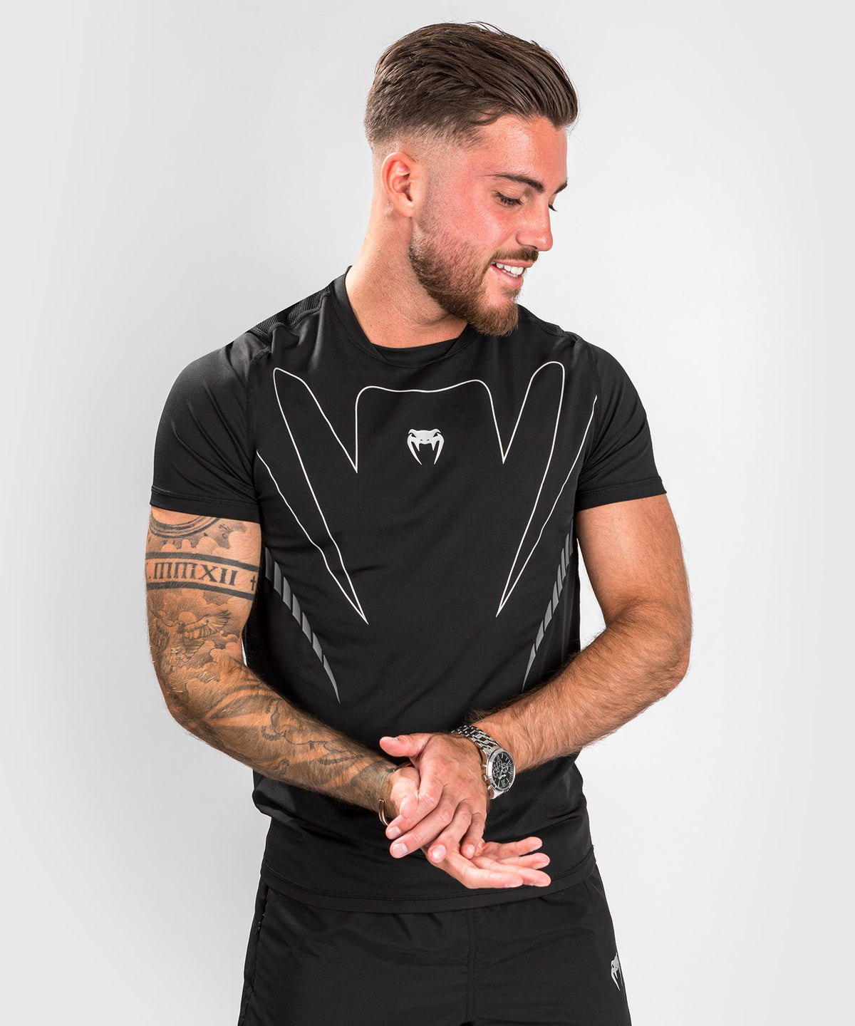 Venum Jaws 2.0 Dry Tech T-Shirt - Schwarz