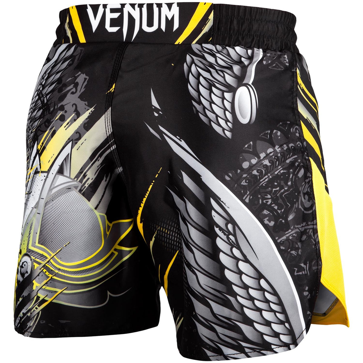 Venum Viking 2.0 kurze Fightshorts - Schwarz/Gelb