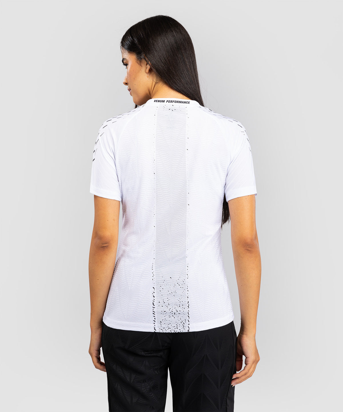 UFC Zenith by Venum Authentic Fight Night Camiseta oficial Walkout Mujer - Blanco