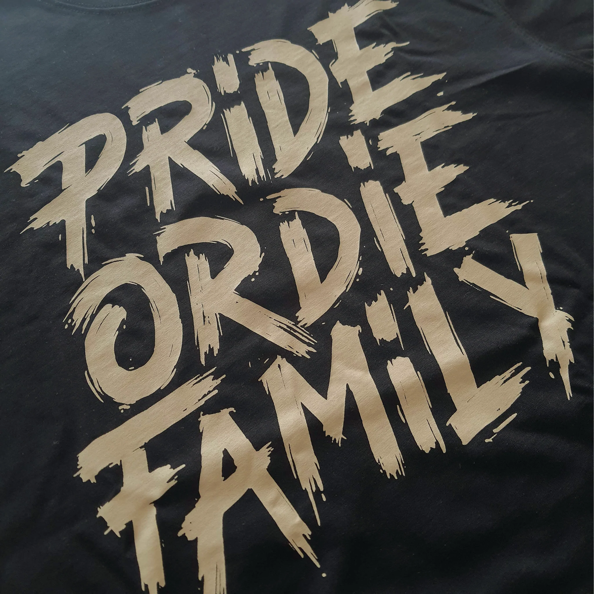 Pride Or Die FAMILY V.2 Camiseta de Entrenamiento - Negro
