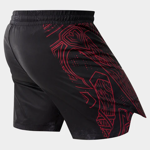 Fumetsu V-Lite Berserker Fightshorts - Negro/Rojo