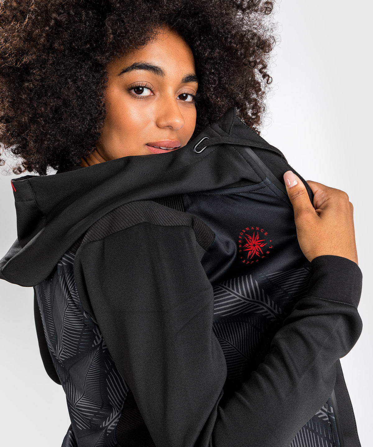 Venum Phantom Kapuzen-Sweatshirt - Für Frauen - Schwarz/Rot