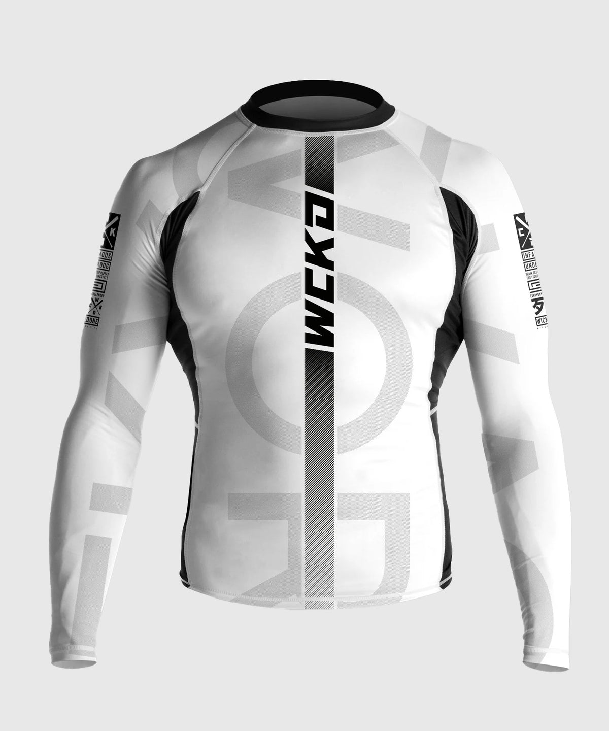 Wicked One Kruz Long Sleeve Rashguard - White