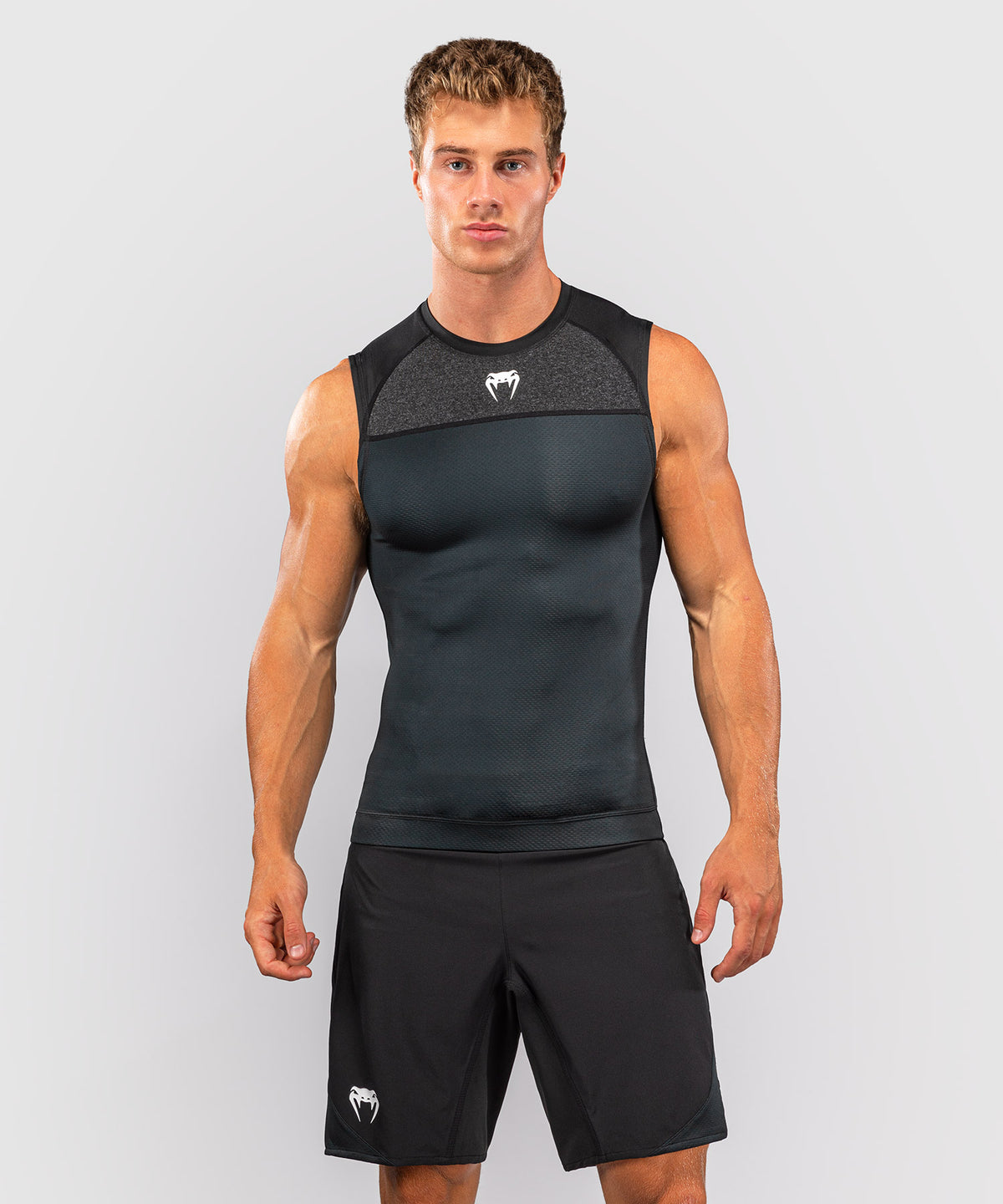 Venum G-Fit Scale Sleeveless Rashguard - Black