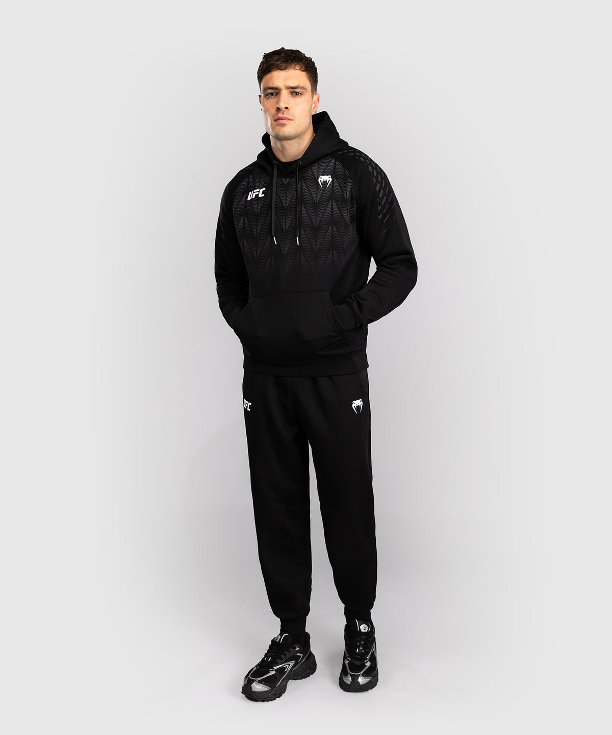 Men’s UFC Zenith by Venum Replica Black Pullover Hoodie
