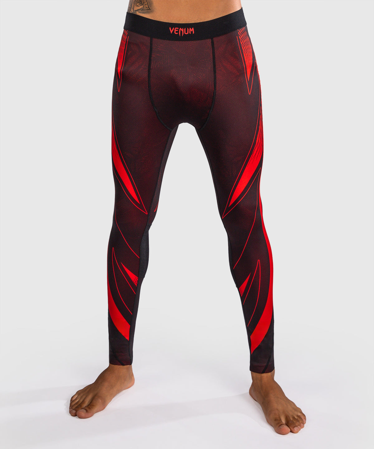 Venum Amazonia Reborn Spats - Black/Red
