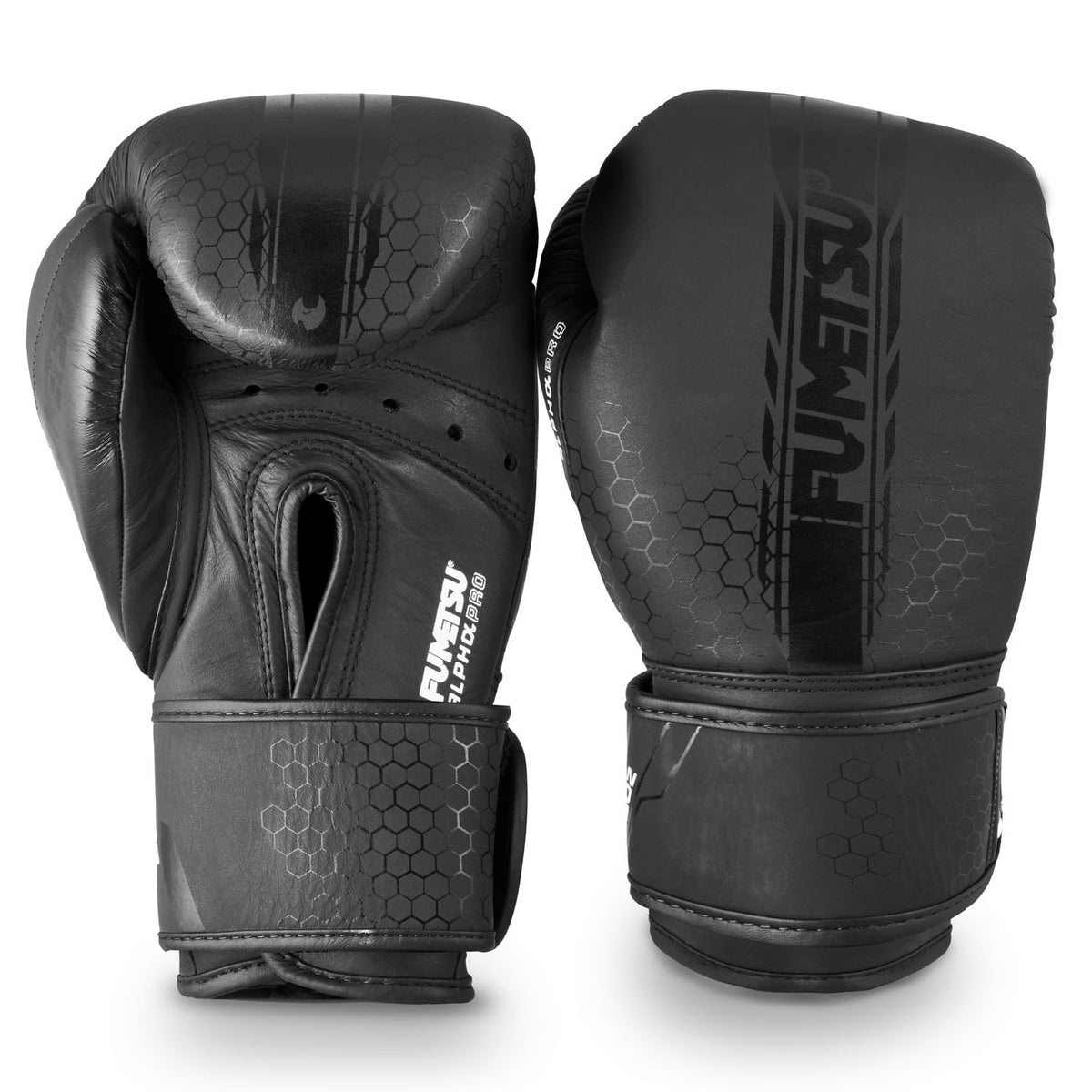 Fumetsu Alpha Pro Boxhandschuhe - Schwarz/Schwarz
