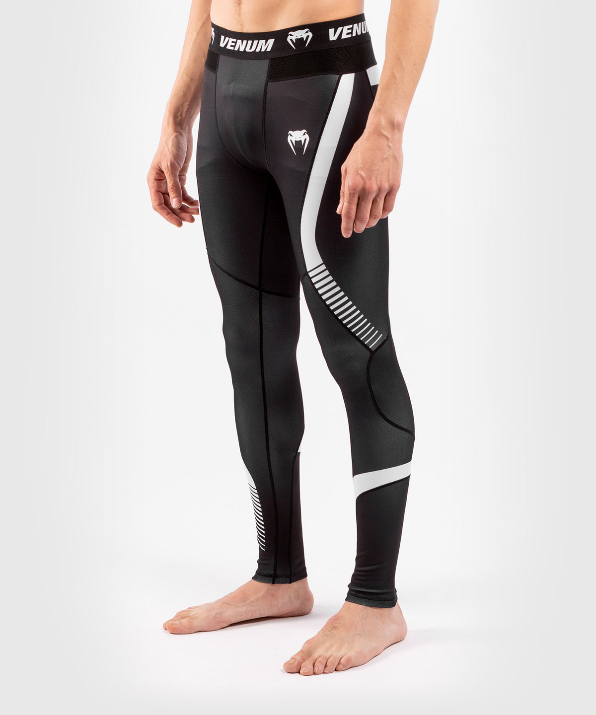 Pantalones de compresión Venum No Gi 3.0 - Negro/Blanco