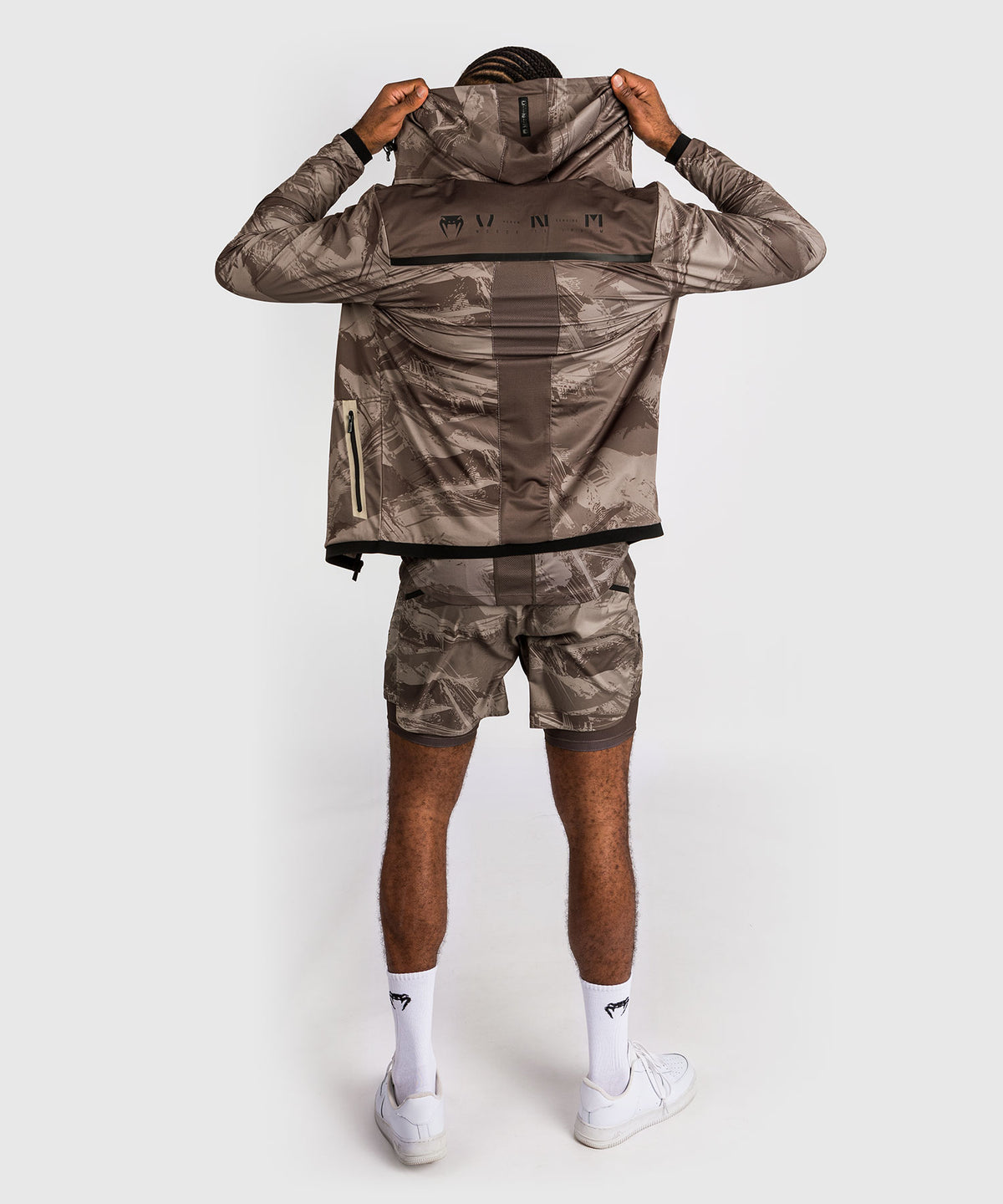 Sweat à capuche Venum Electron 3.0 - Sable