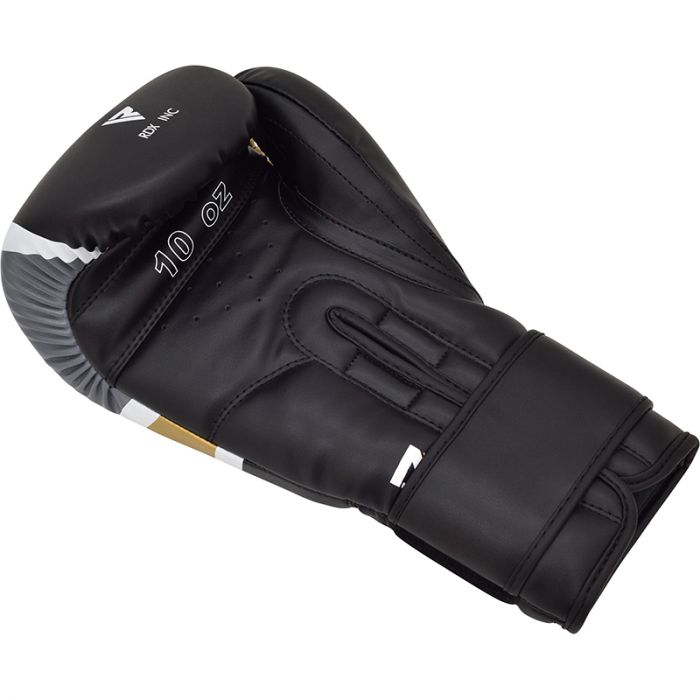 Gants de Boxe Rdx F7 Ego - Noir/Doré