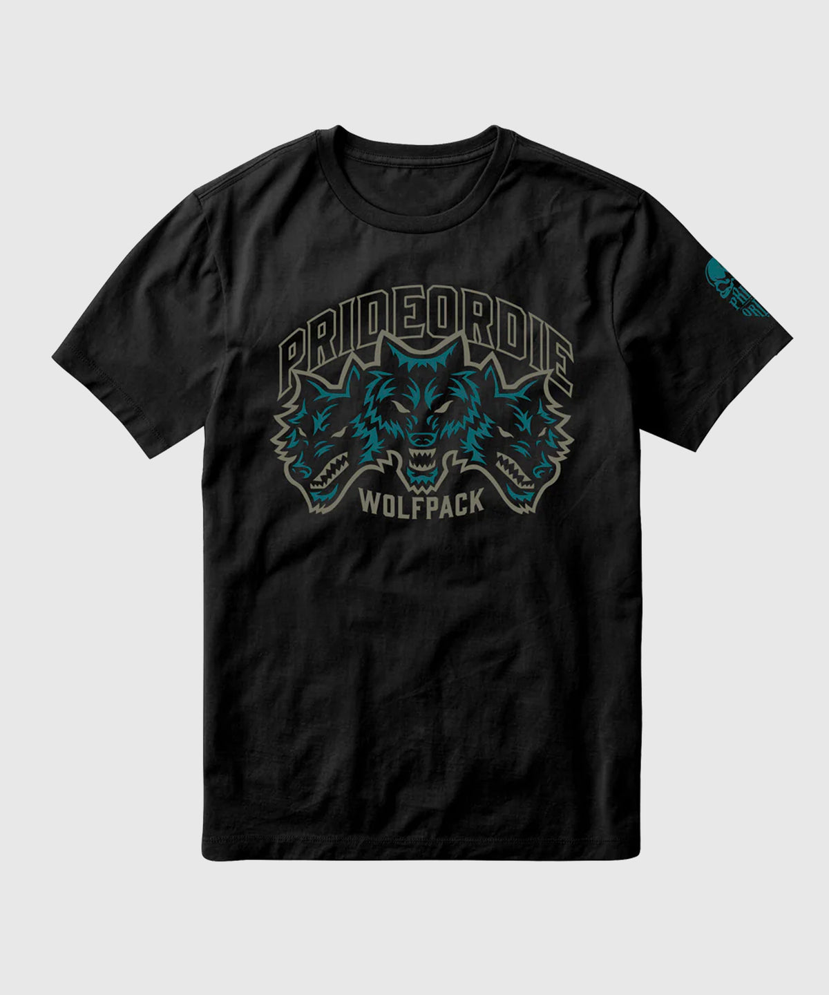 T-Shirt Pride Or Die Wolfpack V.3 - Noir