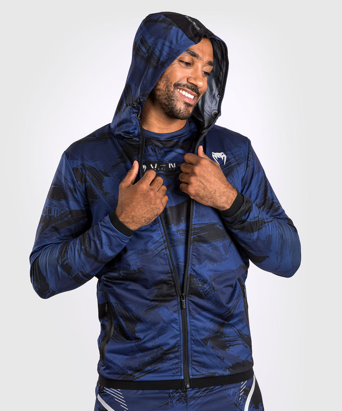 Sweat à capuche Venum Electron 3.0 - Bleu Marine