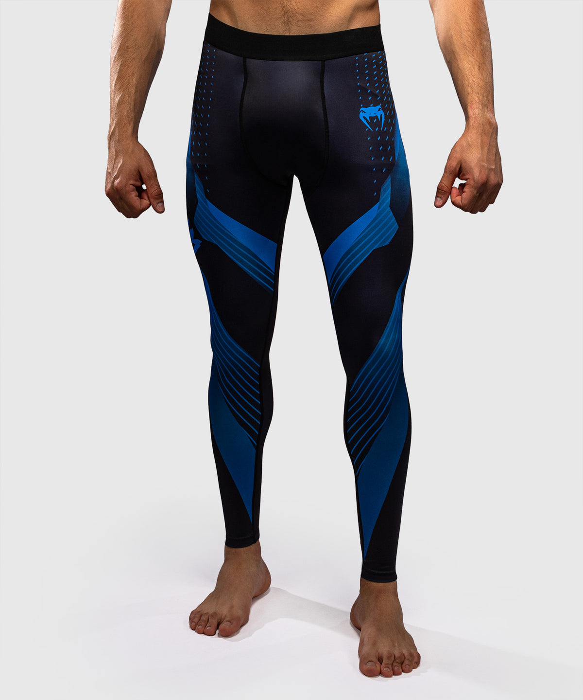 Venum No-Gi 6.0 Spats - Schwarz/Blau