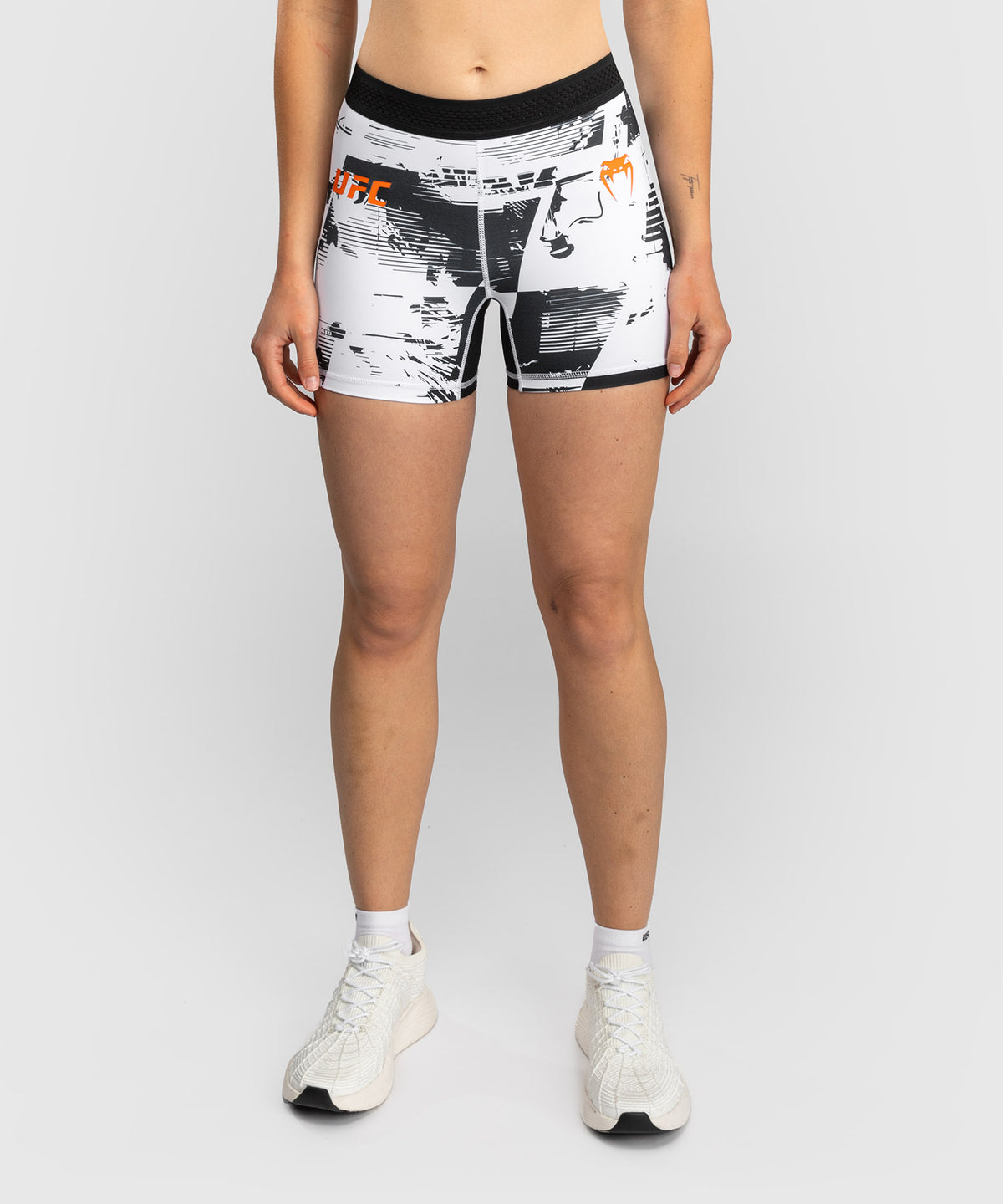 Short de compression Performance Femme UFC Zenith by Venum Authentic Fight Week - Blanc