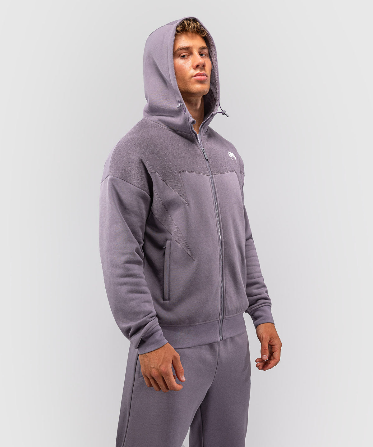 Venum Attack Fleece & Weave Trainingsjacke - Lavendelgrau