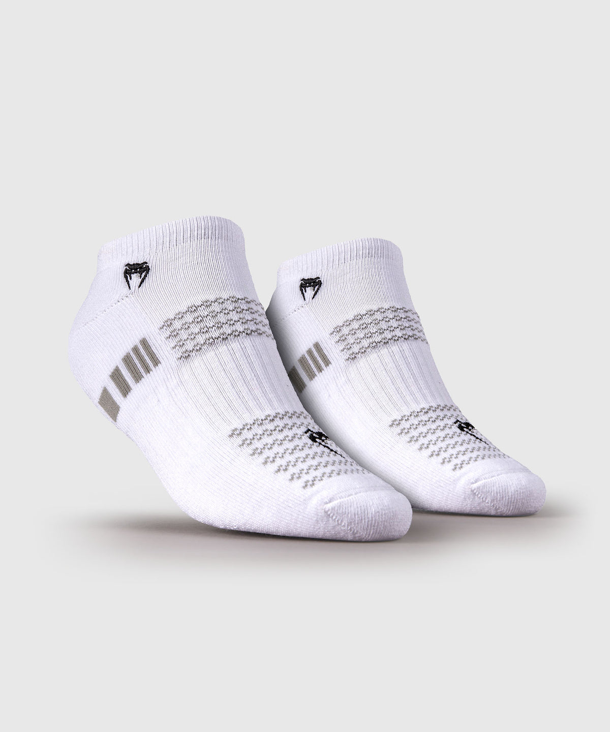 Pack de 3 Paires de Socquettes Venum Vector - Blanc/Gris