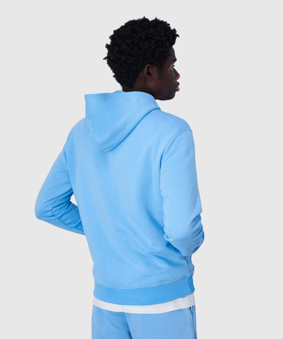 Champion Blu Chiaro Felpa con Cappuccio
