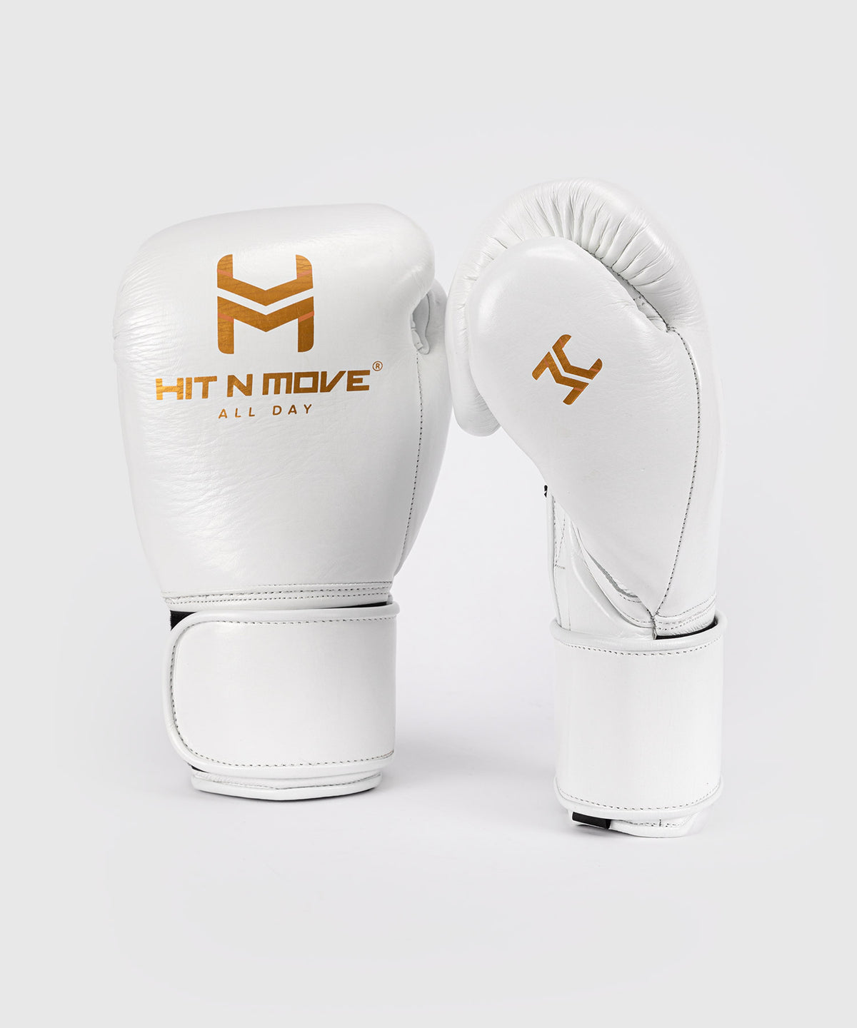 Hit N Move All Day® Pro Boxing Gloves - White