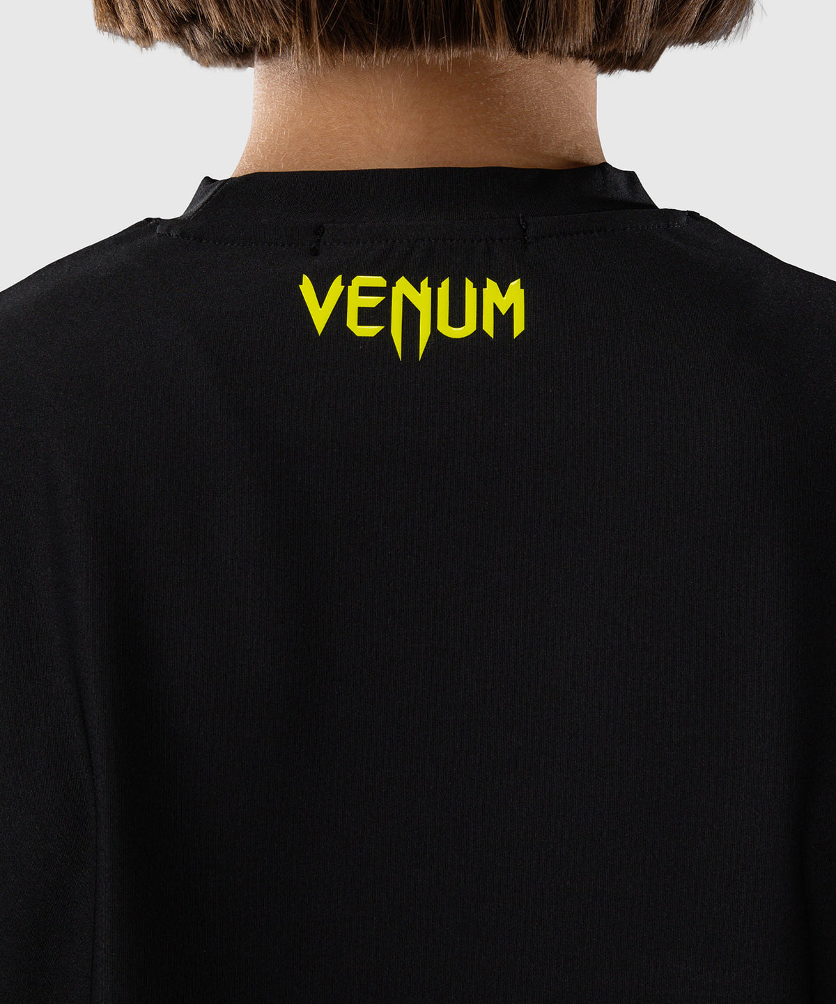 Venum Lazer Dry-Tech-T-Shirt Für Damen - Schwarz/Gelb