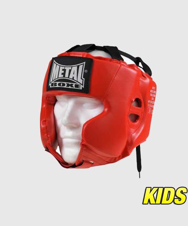 Metal Boxe Multiboxe Kids’ Headgear - Red