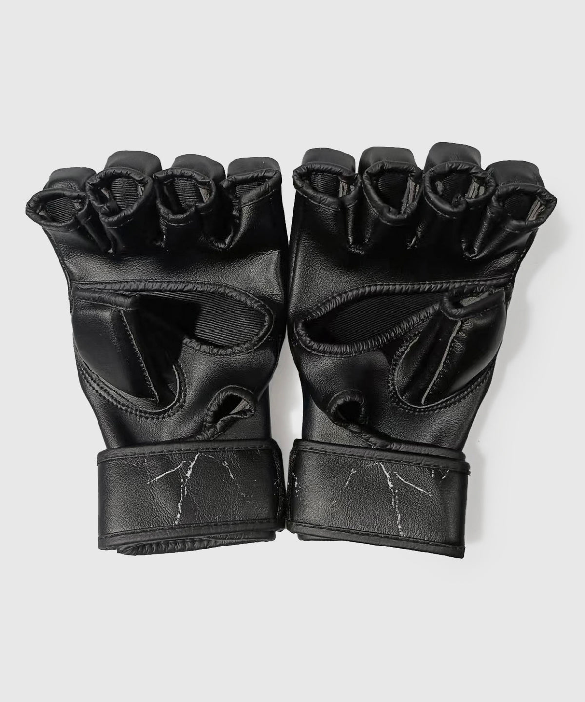 Wicked One Right Leather MMA Gloves - Black/Red