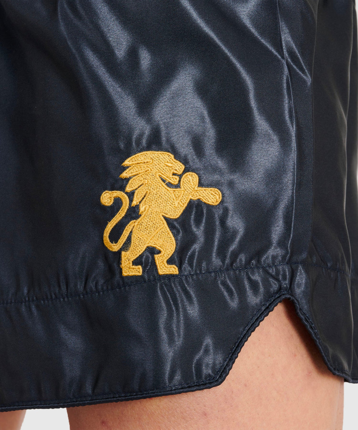 Leone Basic Pantaloncini da Muay Thai - Blu