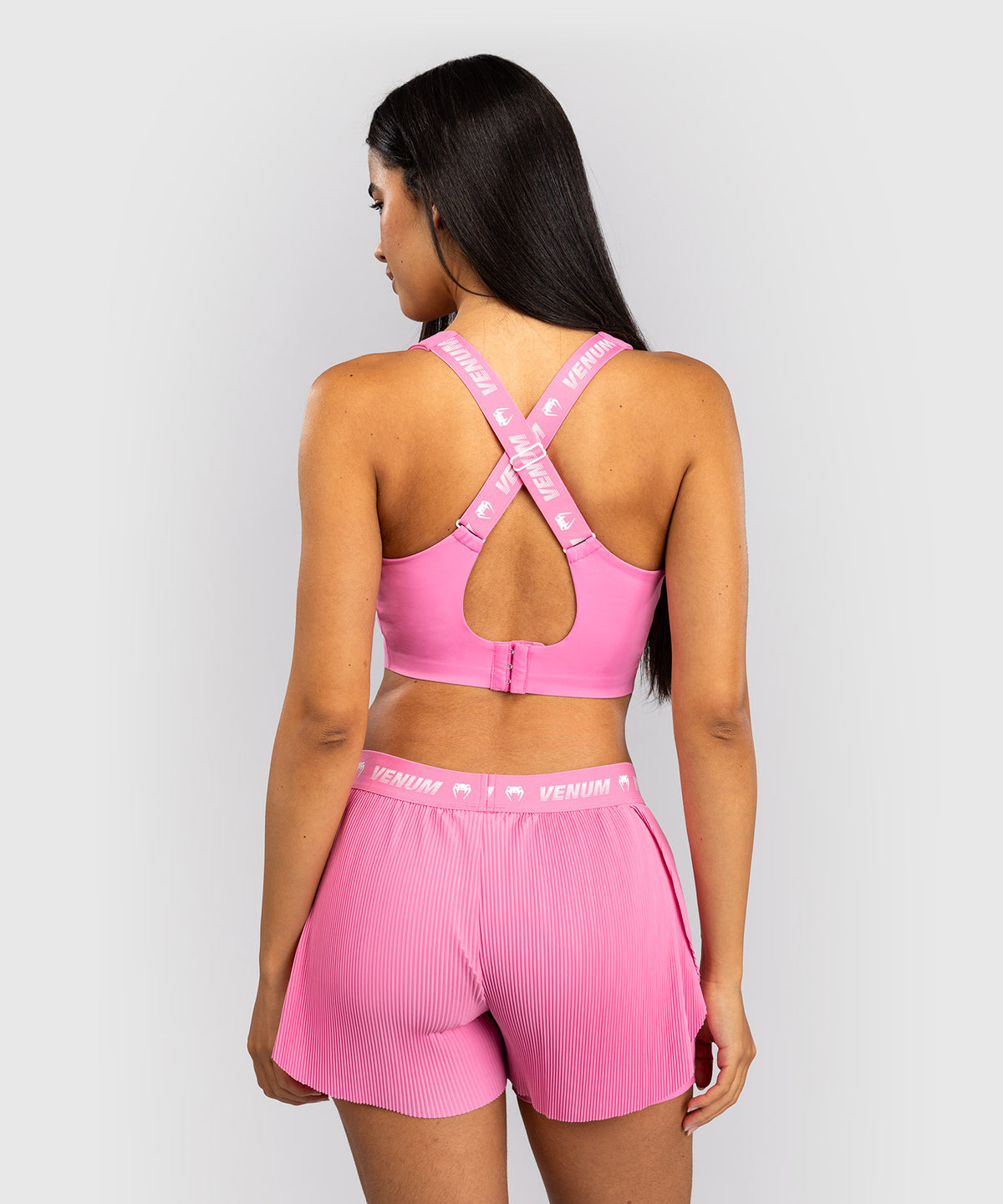 Venum Essential X Women's Sport-BH – Candy Pink