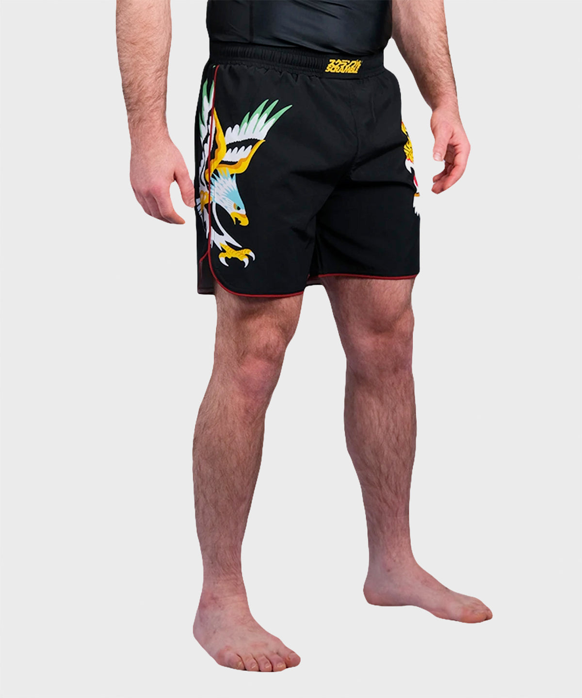 Short de MMA Scramble Sukajan - Noir