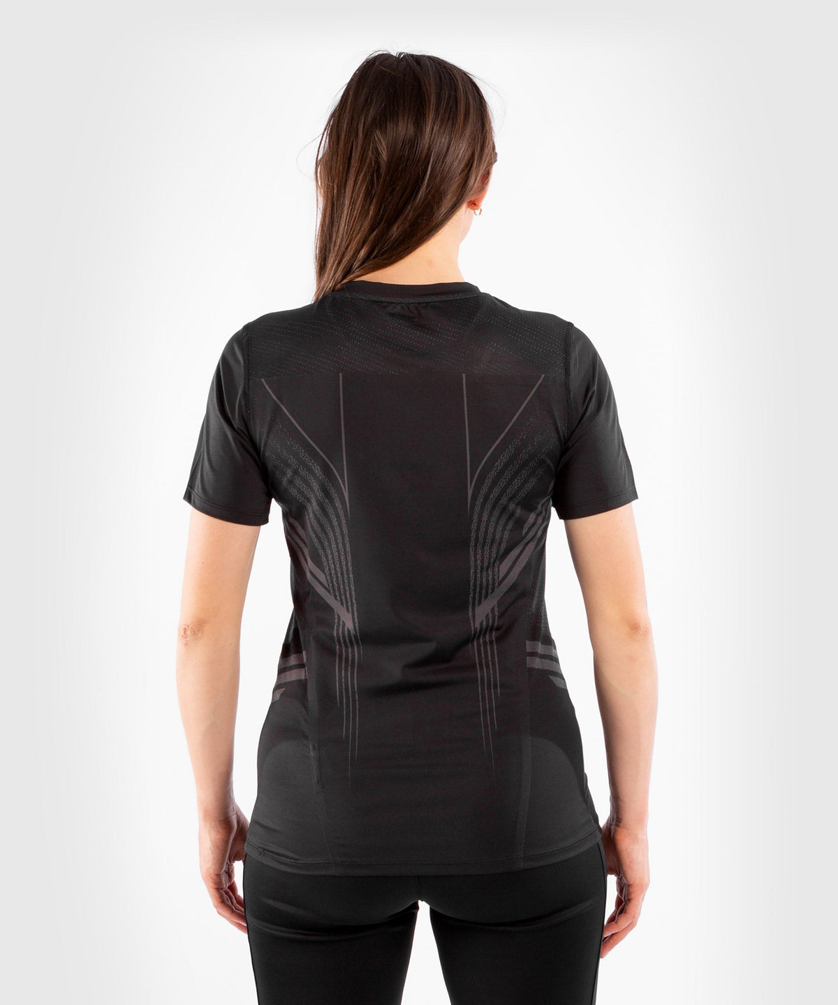 T-shirt Technique Femme UFC Venum Authentic Fight Night - Noir