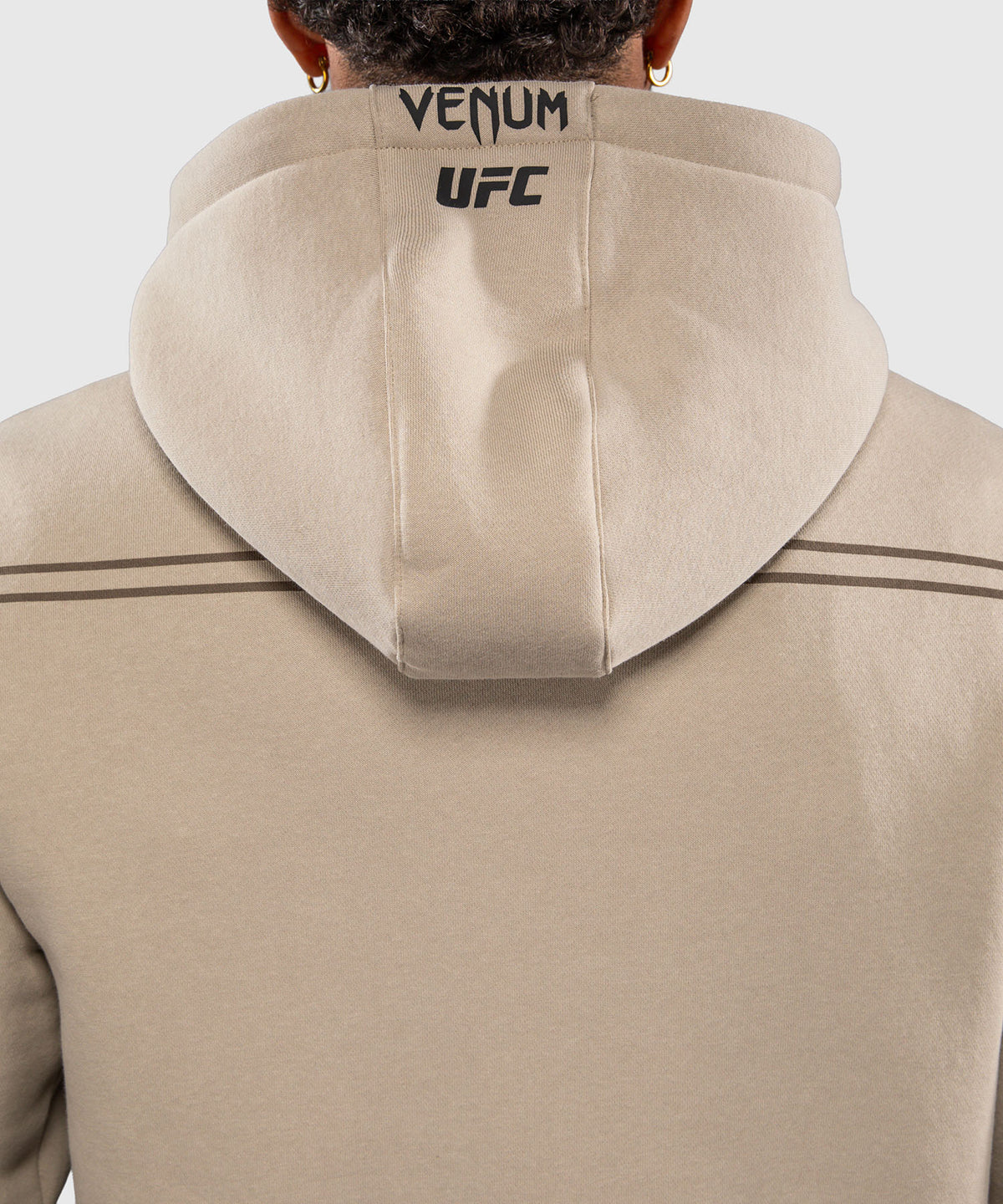 Venum UFC Unity by Venum Authentic Fight Week Herren-Kapuzenpullover - Sand