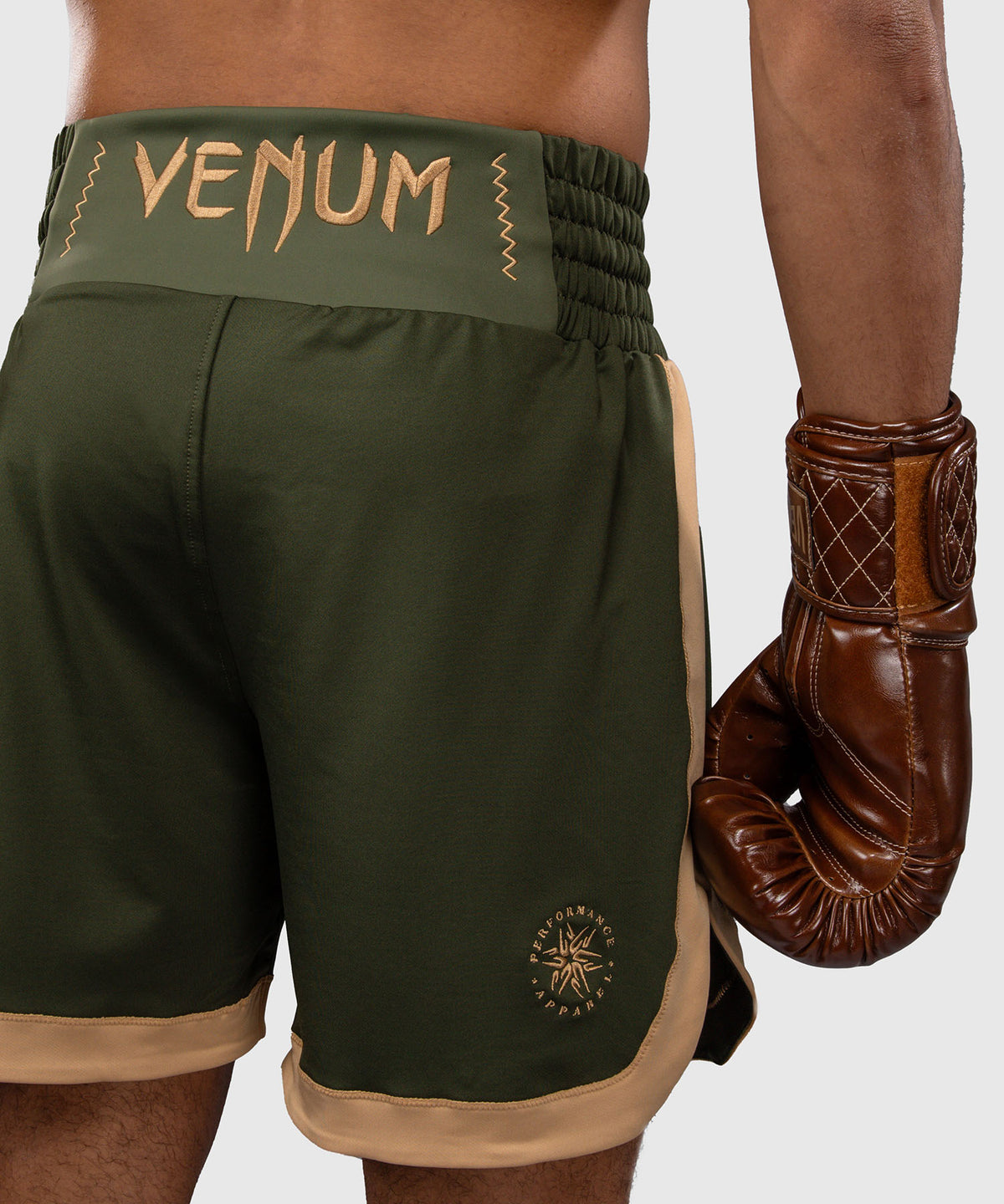 Venum Classic Boxshorts - Olivgrün/Sand
