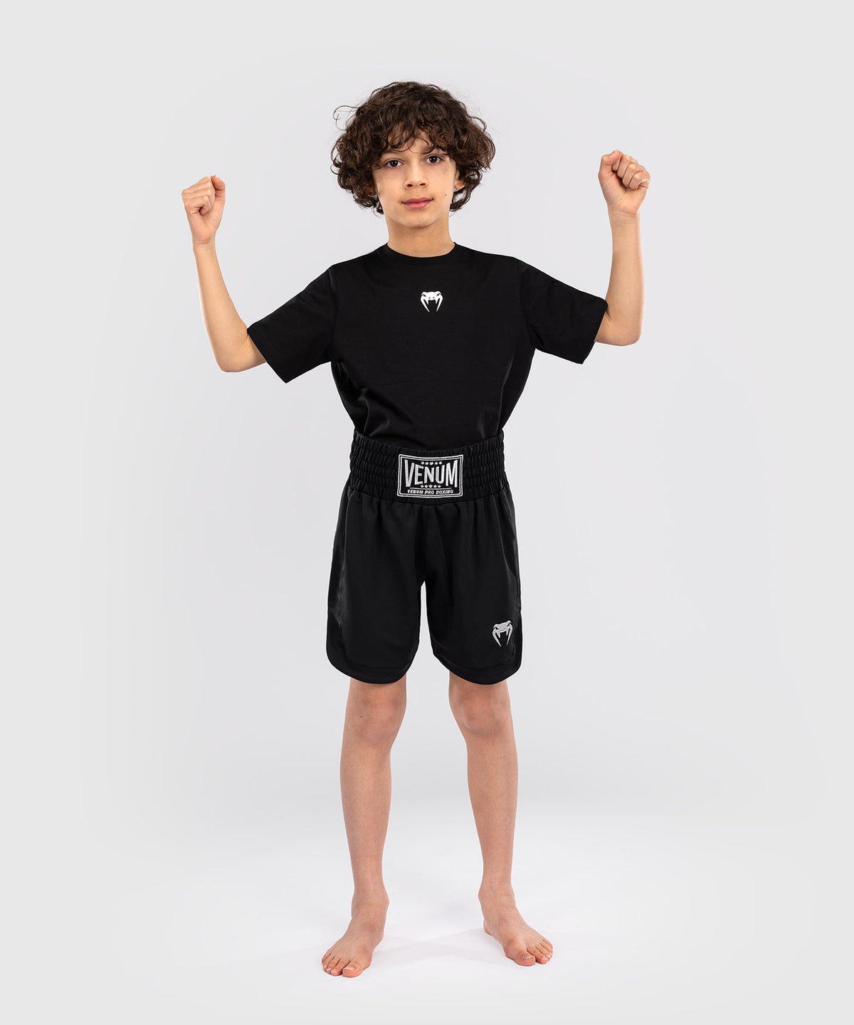 Venum Classic Kids Boxing Shorts - Black