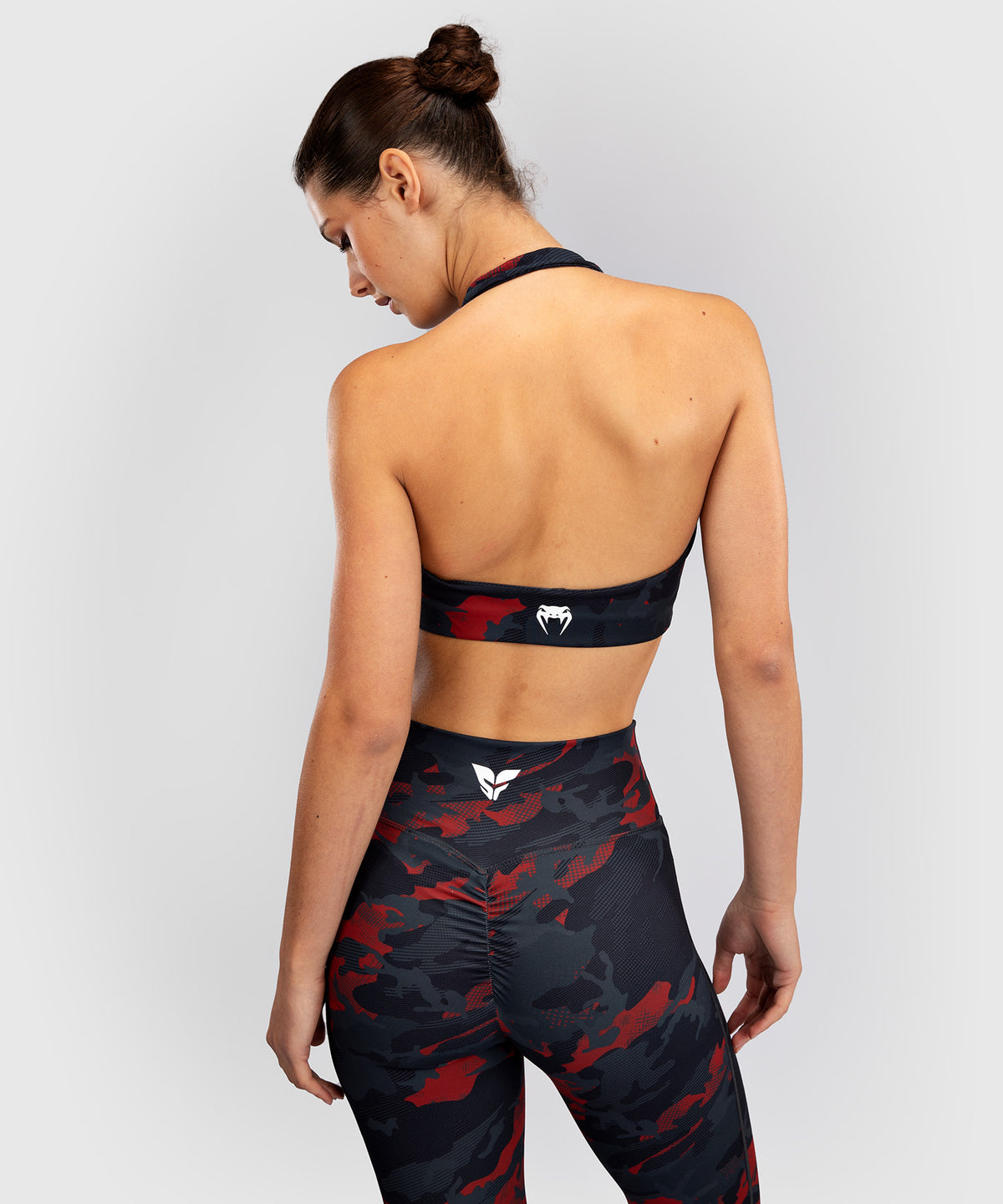 Venum x Sophia Rose Damen Sport-BH - Urban Red Camo