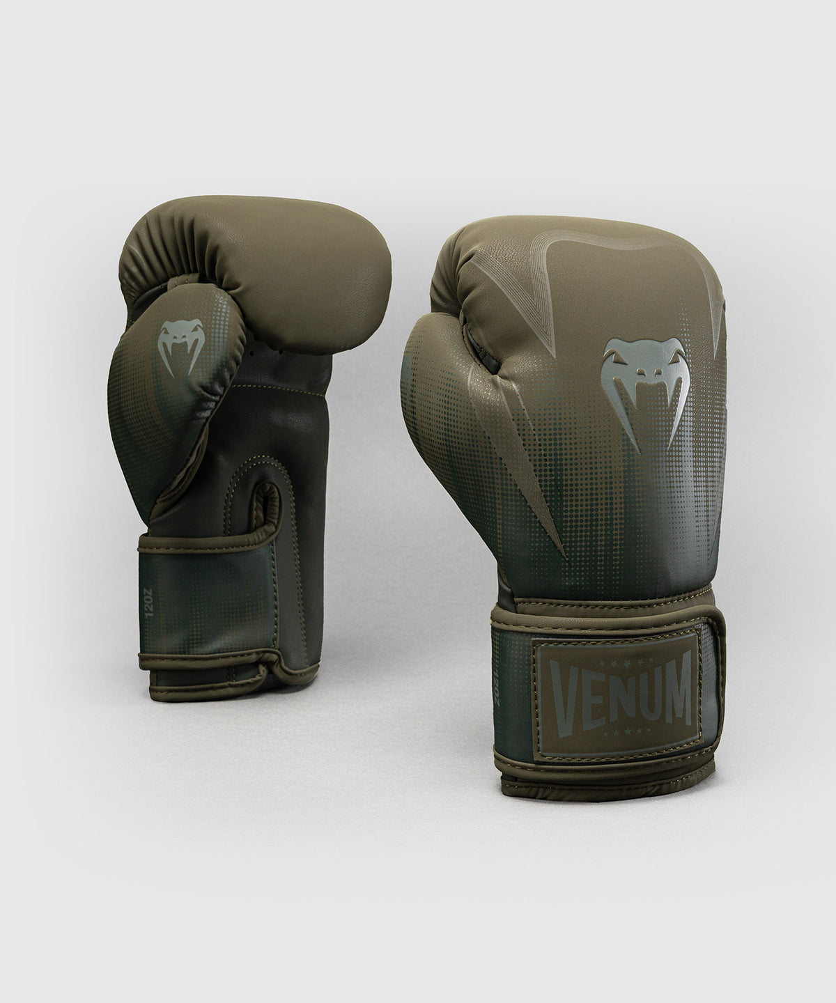 Venum Impact Stealth Boxing Gloves - Khaki/Dark Green