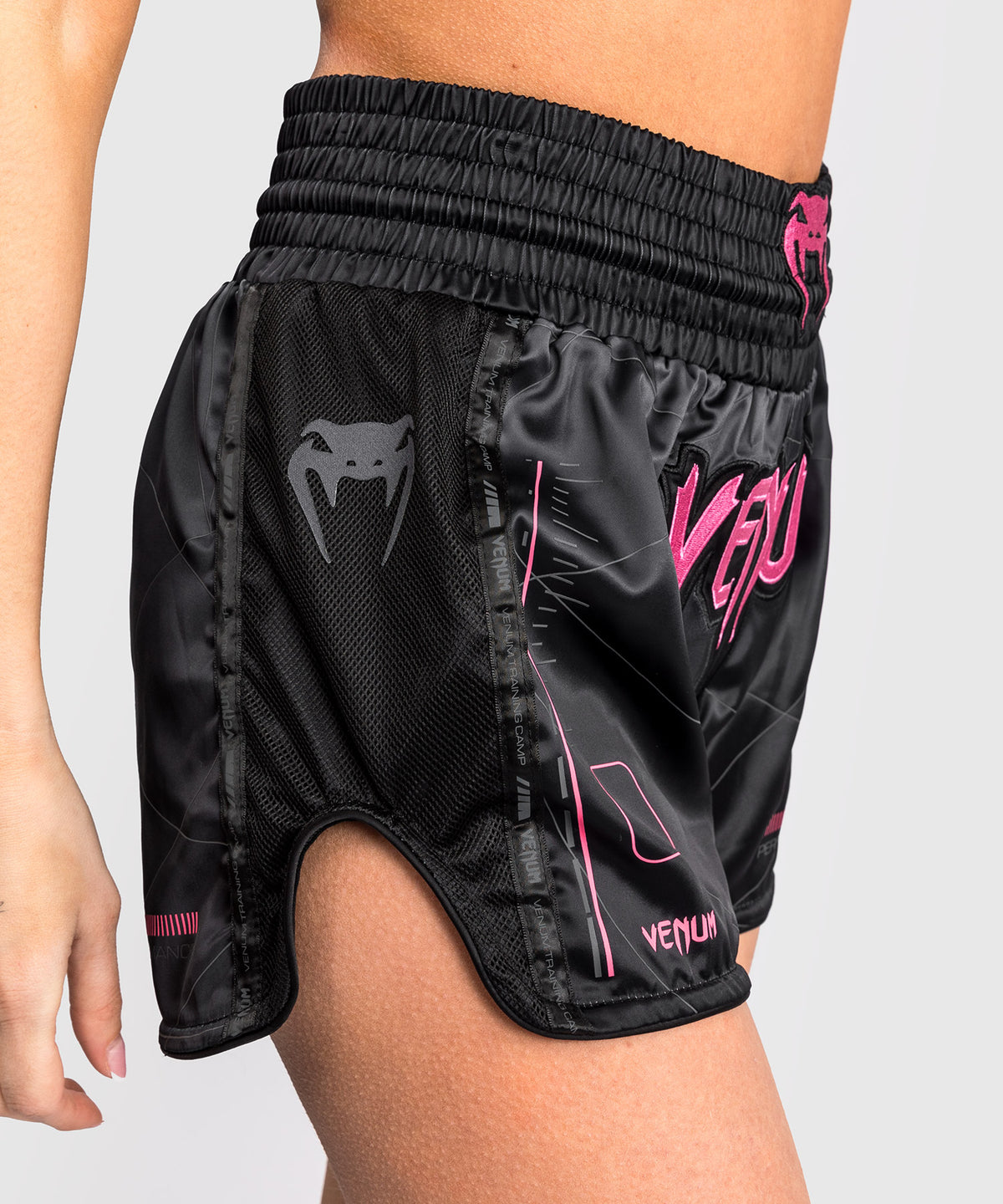 Venum Tactical XT Muay Thai Shorts für Frauen - Schwarz/Sturmgrau