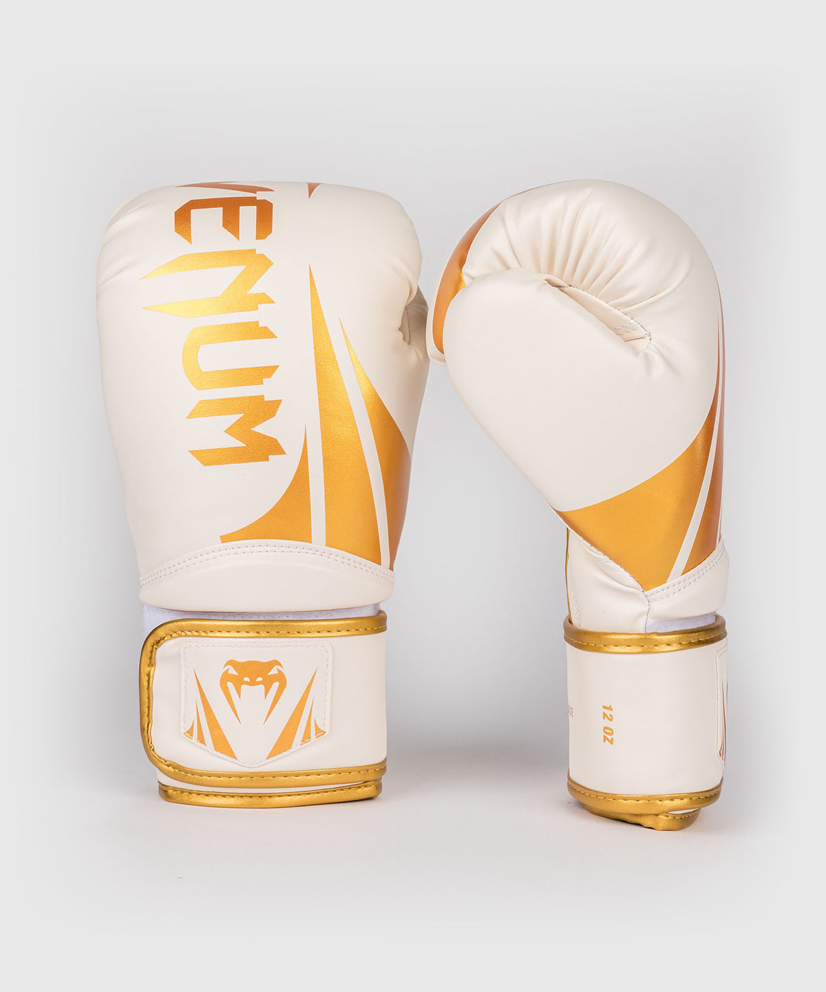 Venum Challenger 2.5 Boxing Gloves – White/Gold