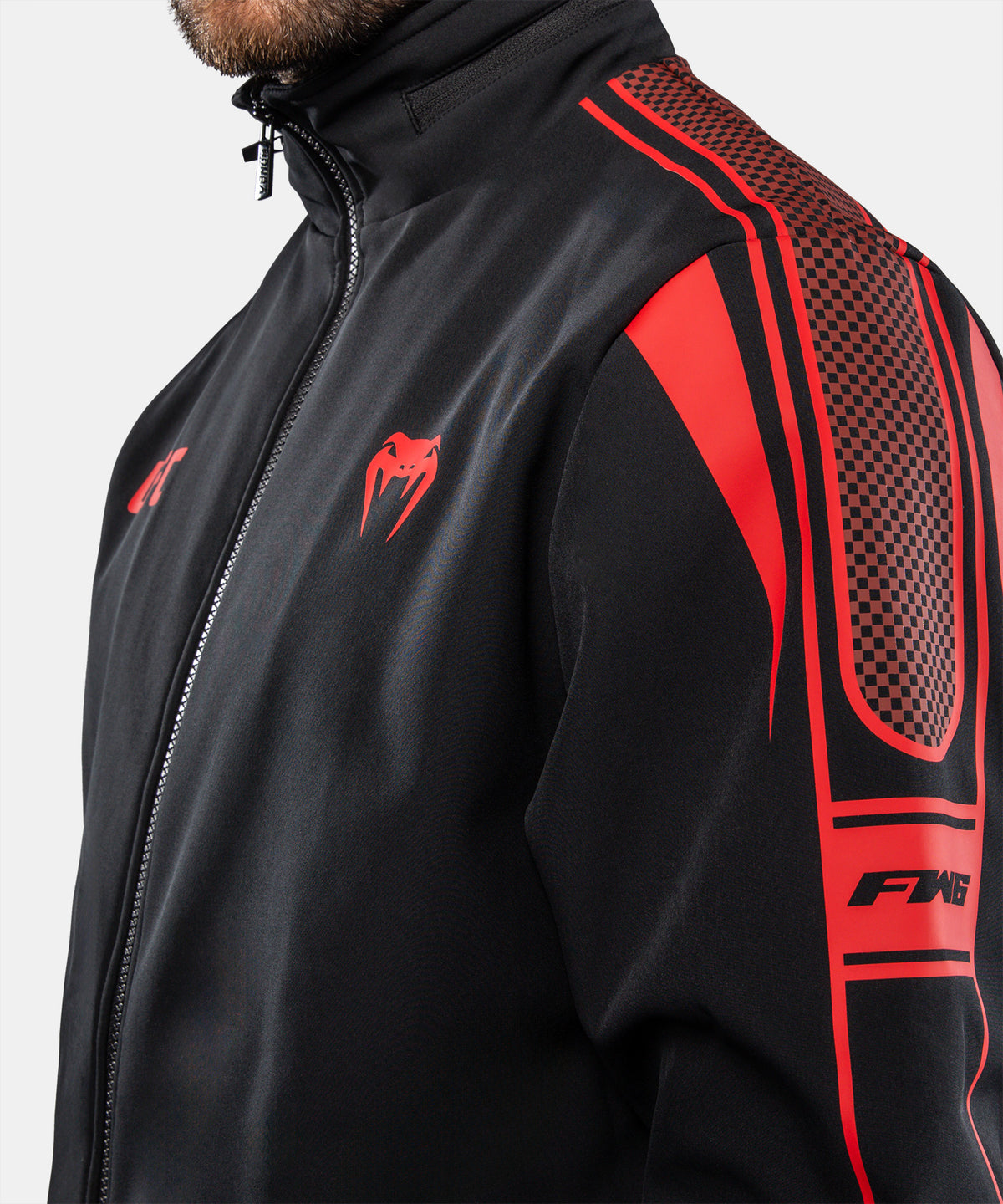 Sweat à Capuche Zippé pour Homme Venum UFC Unity by Venum Authentic Fight Week - Noir