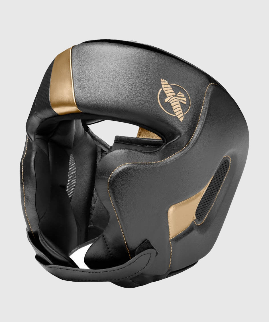 Hayabusa T3 Casco Mentón Abierto Talla M - Negro/Oro