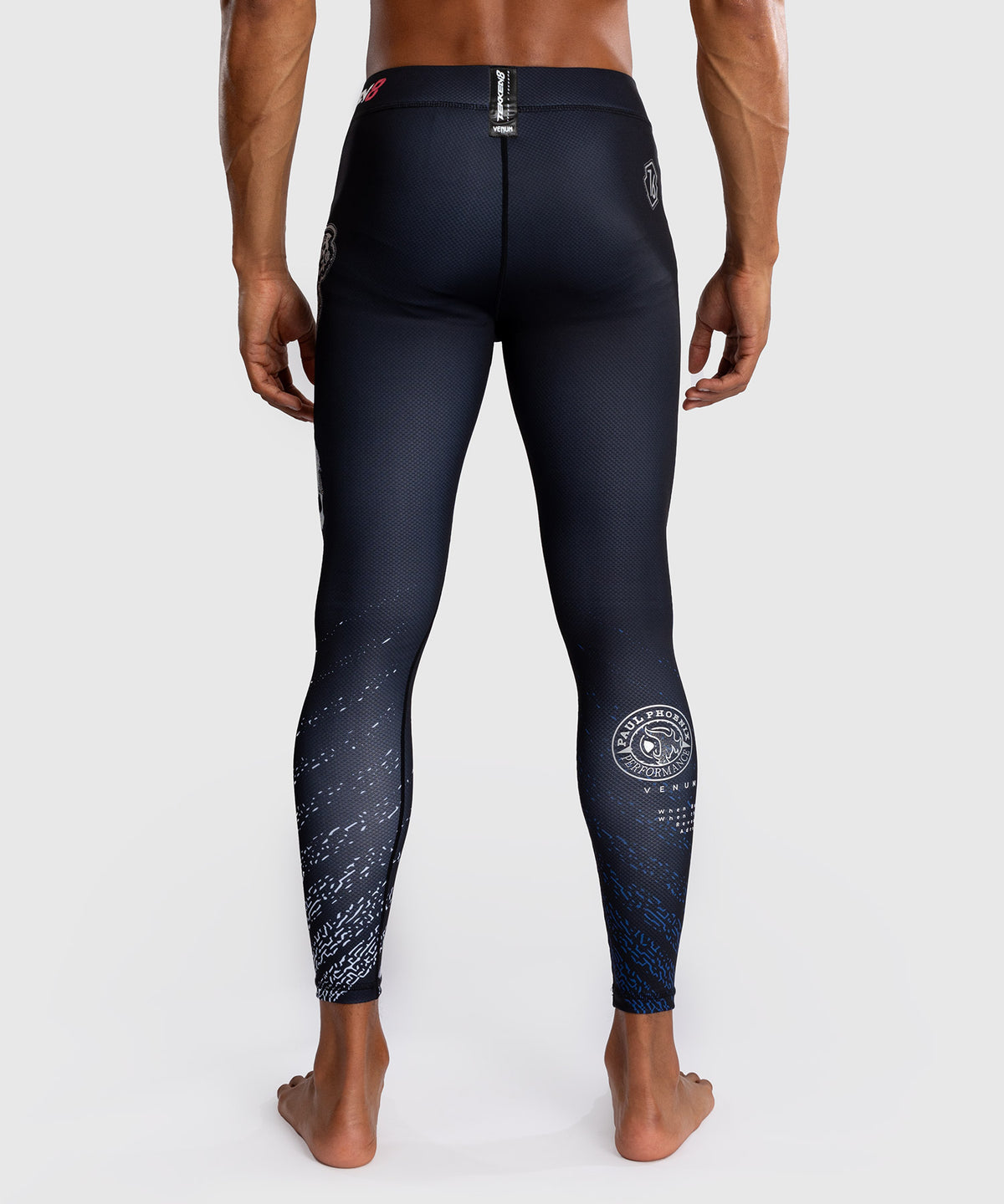 Venum x TEKKEN 8 - Paul Phoenix Spats - Schwarz/Blau