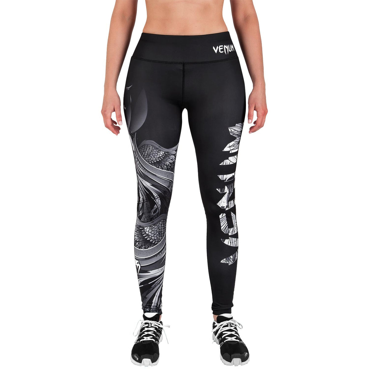 Legging Femme Phoenix - Noir/Blanc