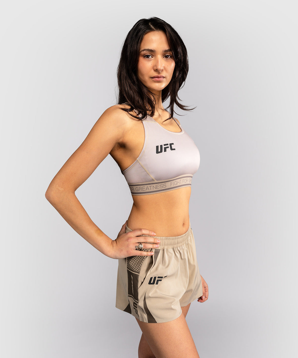 Venum UFC Unity by Venum Authentic Fight Week Reggiseno Sportivo da Donna - Sabbia